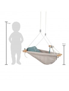 Wooden Baby Swing – Comfort & Safety
