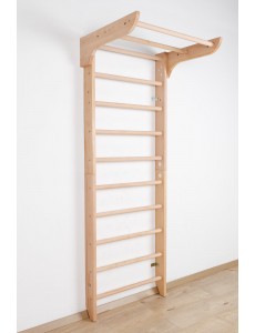 Wooden Wall Bars for Kids & Adults – Safe Indoor Gym Equipment