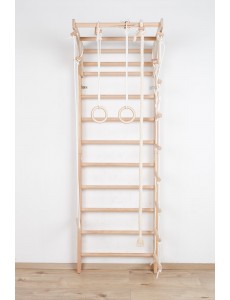 Wall Bars with Movable Top Bar and Accessories – The Perfect Home Gym Equipment for the Whole Family!