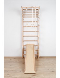 Wall Bars with Movable Top Bar and Accessories – The Perfect Fitness Equipment for the Whole Family!