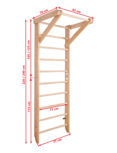 Wall Bars – Home Fitness & Play Equipment for the Whole Family Wall Bars – Home Fitness & Play Equipment for the Whole Family