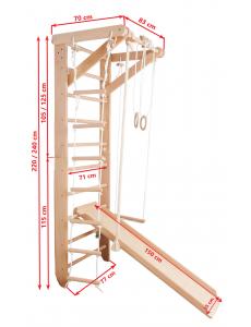 Wall Bars with Accessories – Home Fitness for the Whole Family